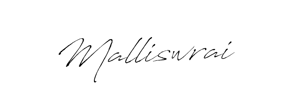 You should practise on your own different ways (Antro_Vectra) to write your name (Malliswrai) in signature. don't let someone else do it for you. Malliswrai signature style 6 images and pictures png