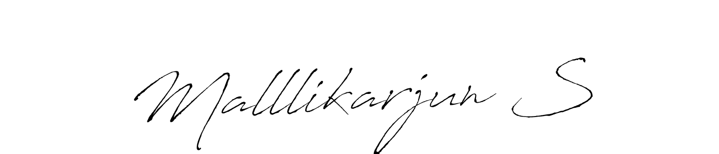 Also we have Malllikarjun S name is the best signature style. Create professional handwritten signature collection using Antro_Vectra autograph style. Malllikarjun S signature style 6 images and pictures png