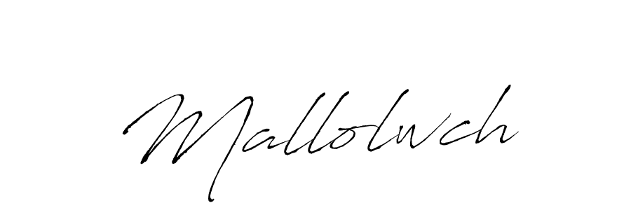 The best way (Antro_Vectra) to make a short signature is to pick only two or three words in your name. The name Mallolwch include a total of six letters. For converting this name. Mallolwch signature style 6 images and pictures png