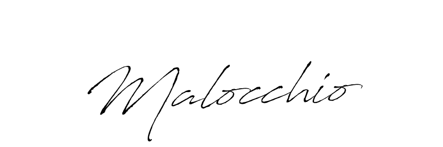 Create a beautiful signature design for name Malocchio. With this signature (Antro_Vectra) fonts, you can make a handwritten signature for free. Malocchio signature style 6 images and pictures png