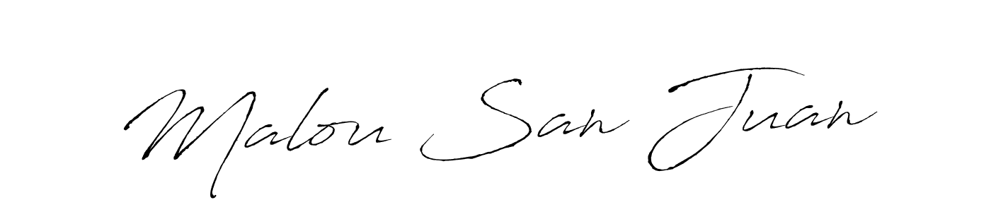 See photos of Malou San Juan official signature by Spectra . Check more albums & portfolios. Read reviews & check more about Antro_Vectra font. Malou San Juan signature style 6 images and pictures png