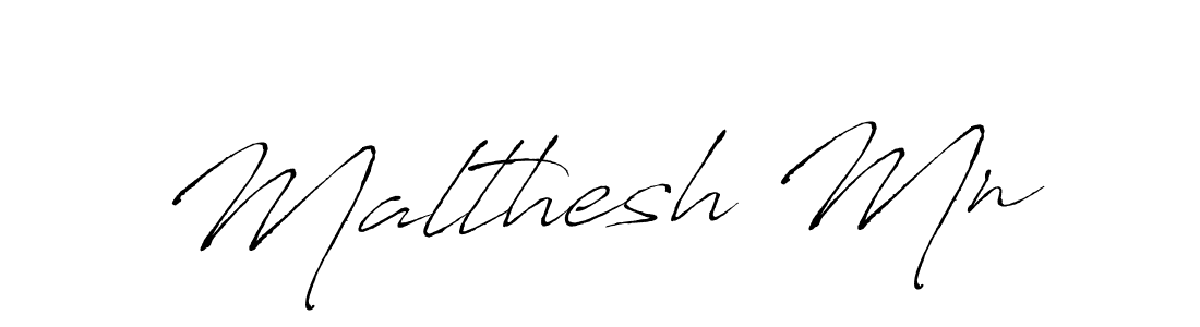 Best and Professional Signature Style for Malthesh Mn. Antro_Vectra Best Signature Style Collection. Malthesh Mn signature style 6 images and pictures png