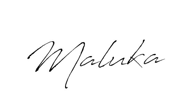 How to Draw Maluka signature style? Antro_Vectra is a latest design signature styles for name Maluka. Maluka signature style 6 images and pictures png