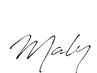 See photos of Maly official signature by Spectra . Check more albums & portfolios. Read reviews & check more about Antro_Vectra font. Maly signature style 6 images and pictures png