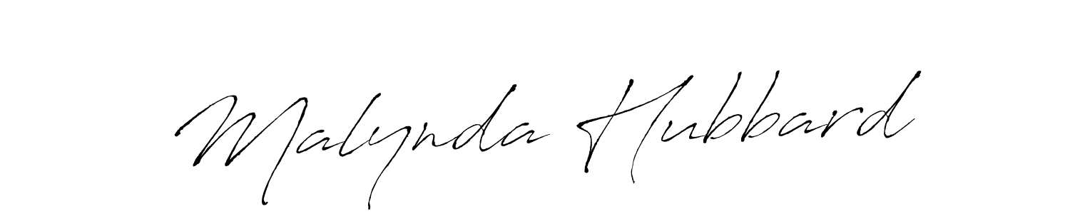 How to make Malynda Hubbard name signature. Use Antro_Vectra style for creating short signs online. This is the latest handwritten sign. Malynda Hubbard signature style 6 images and pictures png