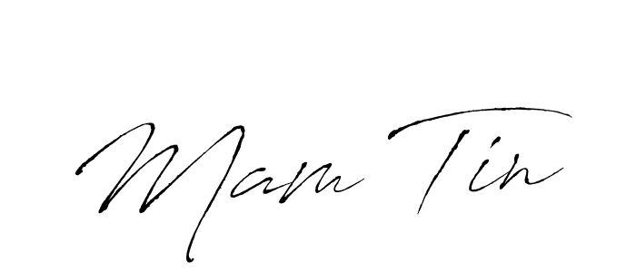 Make a beautiful signature design for name Mam Tin. Use this online signature maker to create a handwritten signature for free. Mam Tin signature style 6 images and pictures png