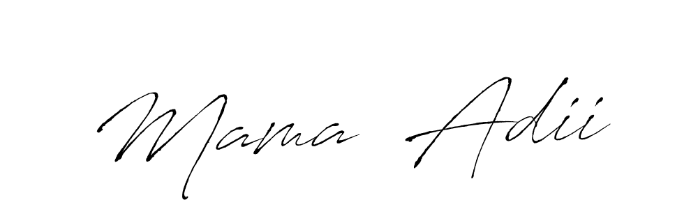 This is the best signature style for the Mama  Adii name. Also you like these signature font (Antro_Vectra). Mix name signature. Mama  Adii signature style 6 images and pictures png