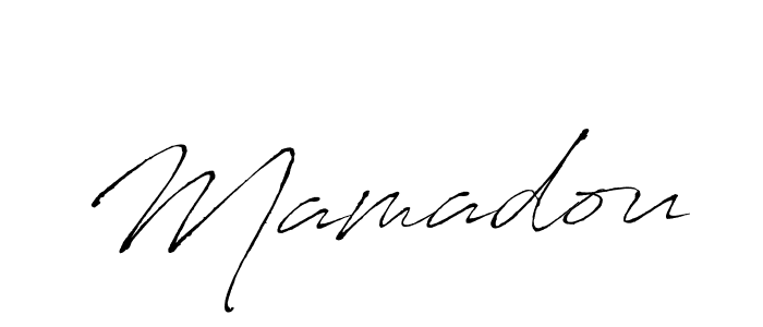 Use a signature maker to create a handwritten signature online. With this signature software, you can design (Antro_Vectra) your own signature for name Mamadou. Mamadou signature style 6 images and pictures png