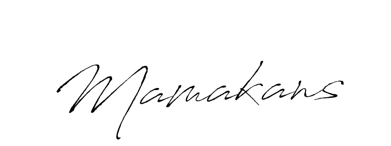 if you are searching for the best signature style for your name Mamakans. so please give up your signature search. here we have designed multiple signature styles  using Antro_Vectra. Mamakans signature style 6 images and pictures png