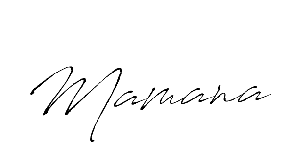 Make a beautiful signature design for name Mamana. Use this online signature maker to create a handwritten signature for free. Mamana signature style 6 images and pictures png