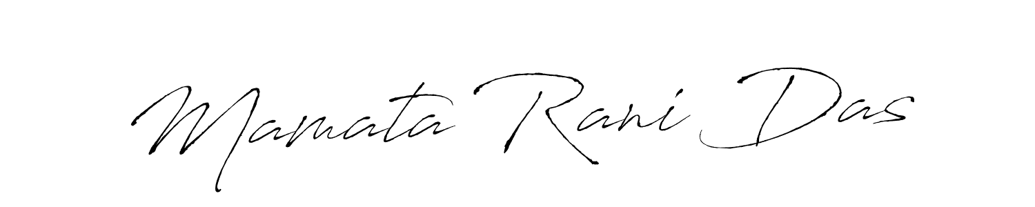 Create a beautiful signature design for name Mamata Rani Das. With this signature (Antro_Vectra) fonts, you can make a handwritten signature for free. Mamata Rani Das signature style 6 images and pictures png