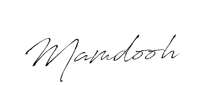 Mamdooh stylish signature style. Best Handwritten Sign (Antro_Vectra) for my name. Handwritten Signature Collection Ideas for my name Mamdooh. Mamdooh signature style 6 images and pictures png