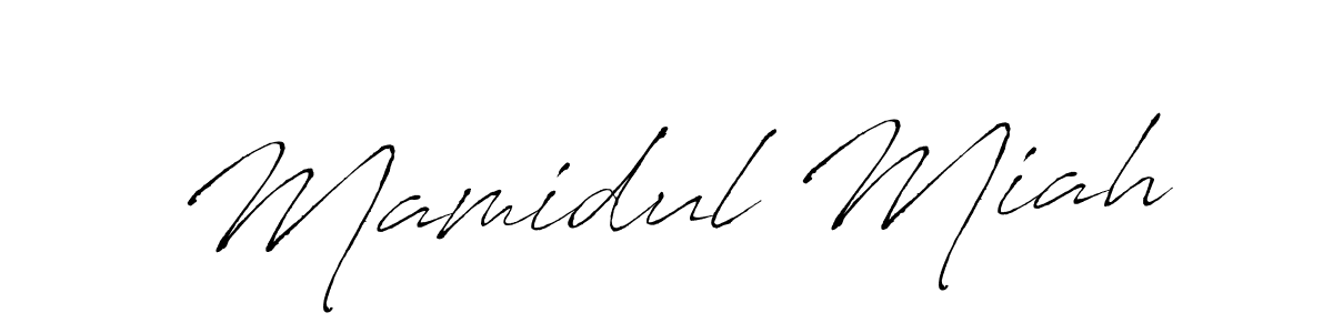 Make a short Mamidul Miah signature style. Manage your documents anywhere anytime using Antro_Vectra. Create and add eSignatures, submit forms, share and send files easily. Mamidul Miah signature style 6 images and pictures png
