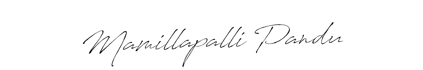 Similarly Antro_Vectra is the best handwritten signature design. Signature creator online .You can use it as an online autograph creator for name Mamillapalli Pandu. Mamillapalli Pandu signature style 6 images and pictures png