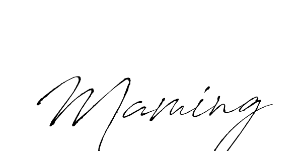 Here are the top 10 professional signature styles for the name Maming. These are the best autograph styles you can use for your name. Maming signature style 6 images and pictures png