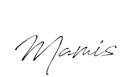 The best way (Antro_Vectra) to make a short signature is to pick only two or three words in your name. The name Mamis include a total of six letters. For converting this name. Mamis signature style 6 images and pictures png
