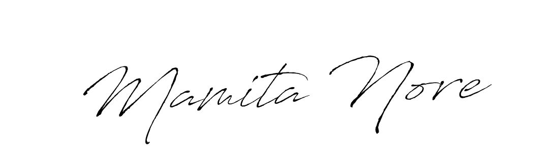 The best way (Antro_Vectra) to make a short signature is to pick only two or three words in your name. The name Mamita Nore include a total of six letters. For converting this name. Mamita Nore signature style 6 images and pictures png