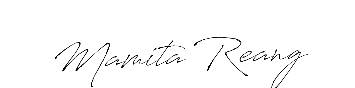 Here are the top 10 professional signature styles for the name Mamita Reang. These are the best autograph styles you can use for your name. Mamita Reang signature style 6 images and pictures png