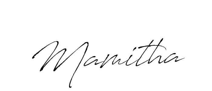 Similarly Antro_Vectra is the best handwritten signature design. Signature creator online .You can use it as an online autograph creator for name Mamitha. Mamitha signature style 6 images and pictures png