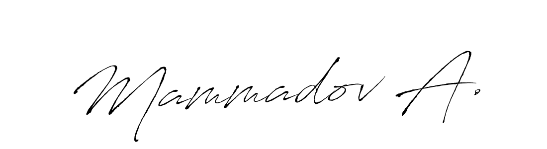 Similarly Antro_Vectra is the best handwritten signature design. Signature creator online .You can use it as an online autograph creator for name Mammadov A.. Mammadov A. signature style 6 images and pictures png