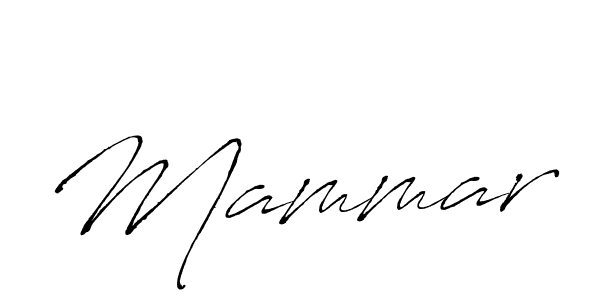 You should practise on your own different ways (Antro_Vectra) to write your name (Mammar) in signature. don't let someone else do it for you. Mammar signature style 6 images and pictures png