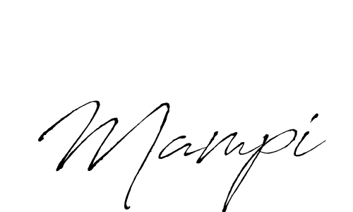 Create a beautiful signature design for name Mampi. With this signature (Antro_Vectra) fonts, you can make a handwritten signature for free. Mampi signature style 6 images and pictures png