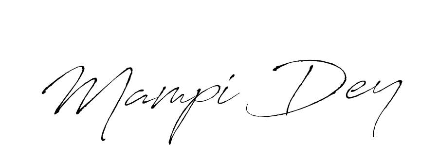It looks lik you need a new signature style for name Mampi Dey. Design unique handwritten (Antro_Vectra) signature with our free signature maker in just a few clicks. Mampi Dey signature style 6 images and pictures png