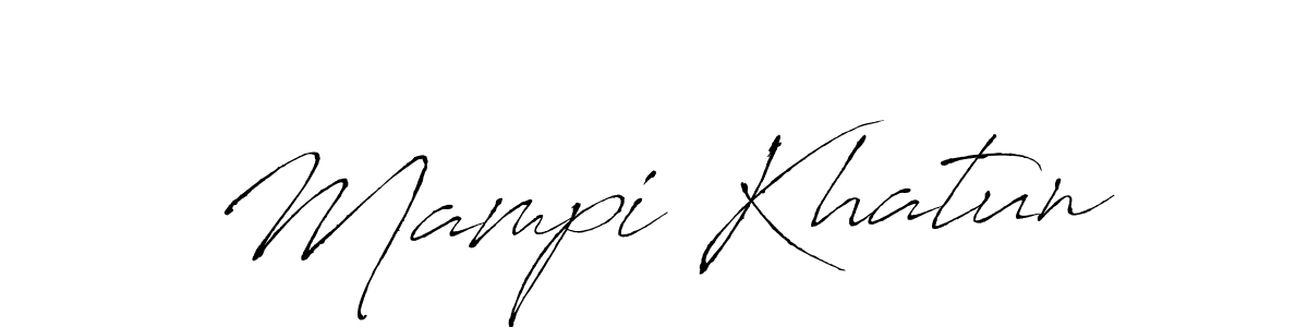 Also we have Mampi Khatun name is the best signature style. Create professional handwritten signature collection using Antro_Vectra autograph style. Mampi Khatun signature style 6 images and pictures png