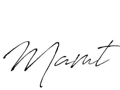 Antro_Vectra is a professional signature style that is perfect for those who want to add a touch of class to their signature. It is also a great choice for those who want to make their signature more unique. Get Mamt name to fancy signature for free. Mamt signature style 6 images and pictures png