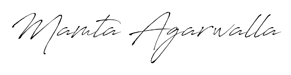 A dynamic signature style for Mamta Agarwalla using Antro_Vectra script. Designed to look authentic, handwritten, and professional. Mamta Agarwalla signature style 6 images and pictures png