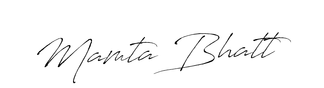 It looks lik you need a new signature style for name Mamta Bhatt. Design unique handwritten (Antro_Vectra) signature with our free signature maker in just a few clicks. Mamta Bhatt signature style 6 images and pictures png