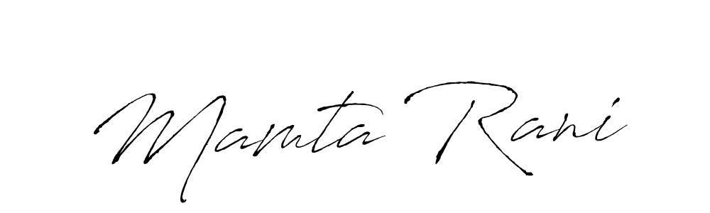 Also You can easily find your signature by using the search form. We will create Mamta Rani name handwritten signature images for you free of cost using Antro_Vectra sign style. Mamta Rani signature style 6 images and pictures png