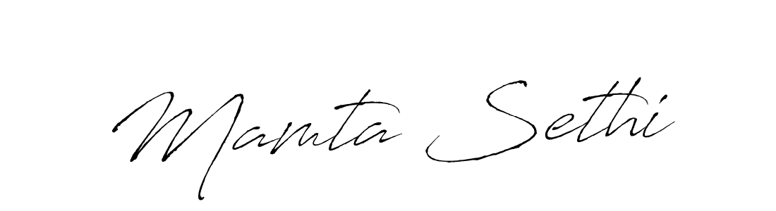 You should practise on your own different ways (Antro_Vectra) to write your name (Mamta Sethi) in signature. don't let someone else do it for you. Mamta Sethi signature style 6 images and pictures png