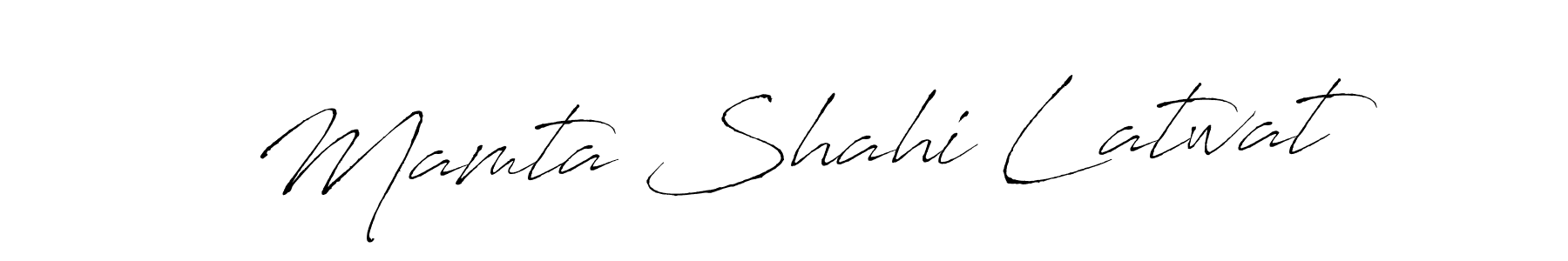 Make a beautiful signature design for name Mamta Shahi Latwat. Use this online signature maker to create a handwritten signature for free. Mamta Shahi Latwat signature style 6 images and pictures png