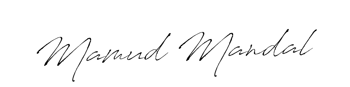 It looks lik you need a new signature style for name Mamud Mandal. Design unique handwritten (Antro_Vectra) signature with our free signature maker in just a few clicks. Mamud Mandal signature style 6 images and pictures png
