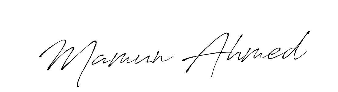 Similarly Antro_Vectra is the best handwritten signature design. Signature creator online .You can use it as an online autograph creator for name Mamun Ahmed. Mamun Ahmed signature style 6 images and pictures png