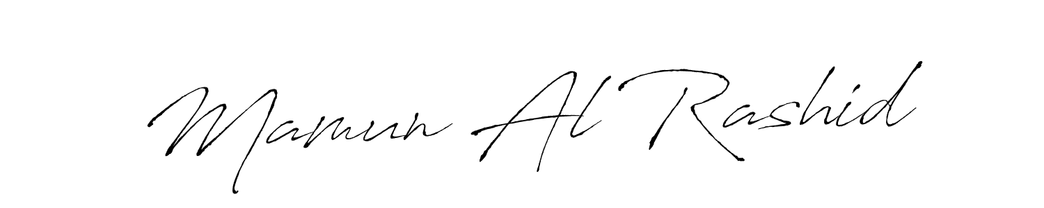 Mamun Al Rashid stylish signature style. Best Handwritten Sign (Antro_Vectra) for my name. Handwritten Signature Collection Ideas for my name Mamun Al Rashid. Mamun Al Rashid signature style 6 images and pictures png