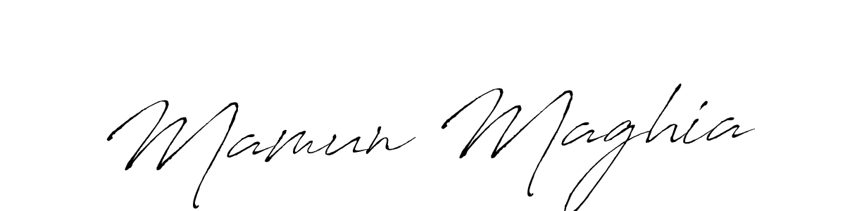 How to make Mamun Maghia signature? Antro_Vectra is a professional autograph style. Create handwritten signature for Mamun Maghia name. Mamun Maghia signature style 6 images and pictures png