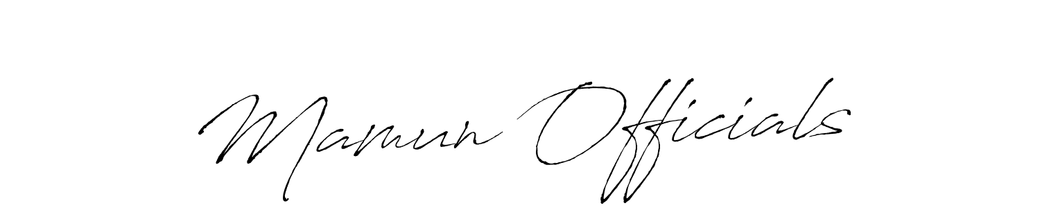 Similarly Antro_Vectra is the best handwritten signature design. Signature creator online .You can use it as an online autograph creator for name Mamun Officials. Mamun Officials signature style 6 images and pictures png