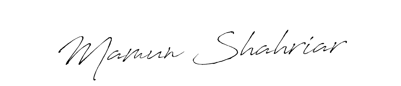 Make a beautiful signature design for name Mamun Shahriar. Use this online signature maker to create a handwritten signature for free. Mamun Shahriar signature style 6 images and pictures png