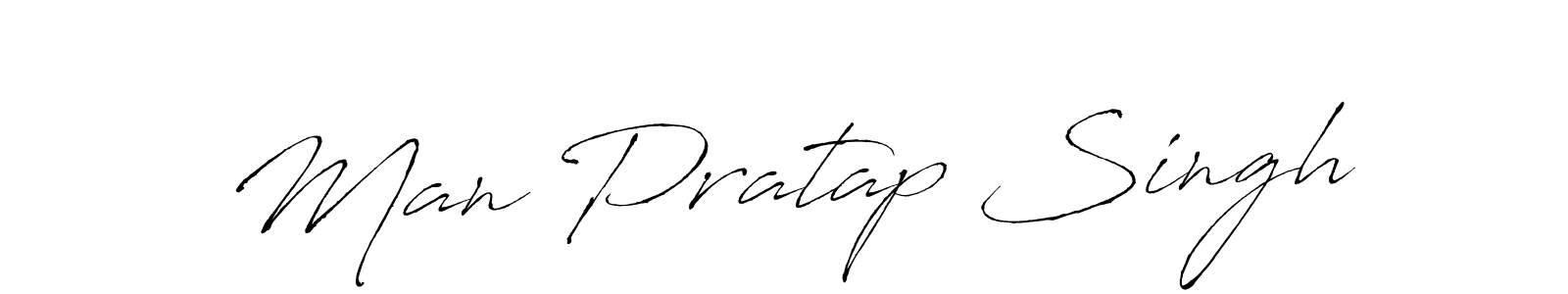 Use a signature maker to create a handwritten signature online. With this signature software, you can design (Antro_Vectra) your own signature for name Man Pratap Singh. Man Pratap Singh signature style 6 images and pictures png