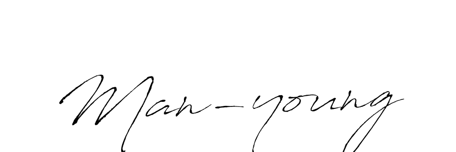 Best and Professional Signature Style for Man-young. Antro_Vectra Best Signature Style Collection. Man-young signature style 6 images and pictures png