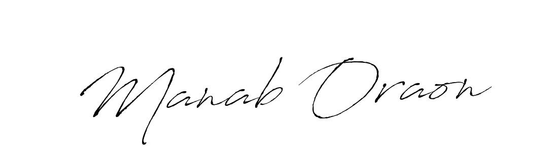 It looks lik you need a new signature style for name Manab Oraon. Design unique handwritten (Antro_Vectra) signature with our free signature maker in just a few clicks. Manab Oraon signature style 6 images and pictures png