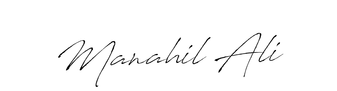 It looks lik you need a new signature style for name Manahil Ali. Design unique handwritten (Antro_Vectra) signature with our free signature maker in just a few clicks. Manahil Ali signature style 6 images and pictures png