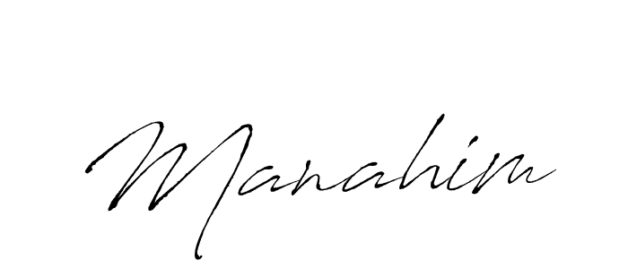 It looks lik you need a new signature style for name Manahim. Design unique handwritten (Antro_Vectra) signature with our free signature maker in just a few clicks. Manahim signature style 6 images and pictures png