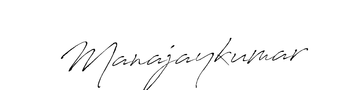 You should practise on your own different ways (Antro_Vectra) to write your name (Manajaykumar) in signature. don't let someone else do it for you. Manajaykumar signature style 6 images and pictures png