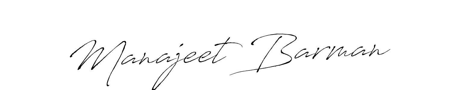 Manajeet Barman stylish signature style. Best Handwritten Sign (Antro_Vectra) for my name. Handwritten Signature Collection Ideas for my name Manajeet Barman. Manajeet Barman signature style 6 images and pictures png