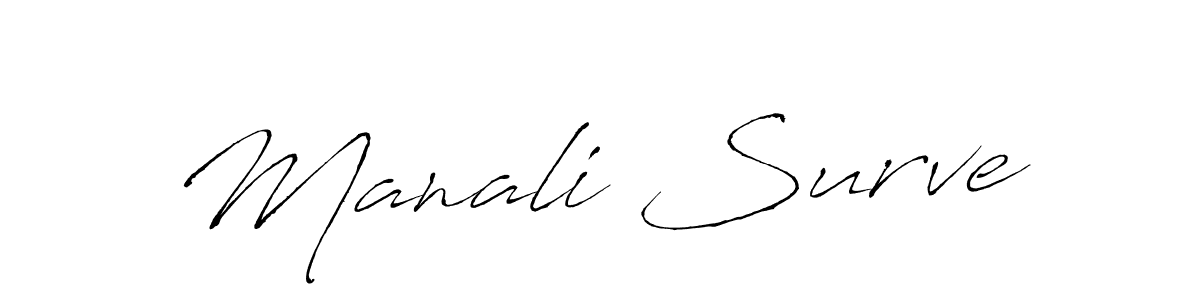 Also You can easily find your signature by using the search form. We will create Manali Surve name handwritten signature images for you free of cost using Antro_Vectra sign style. Manali Surve signature style 6 images and pictures png