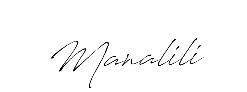The best way (Antro_Vectra) to make a short signature is to pick only two or three words in your name. The name Manalili include a total of six letters. For converting this name. Manalili signature style 6 images and pictures png