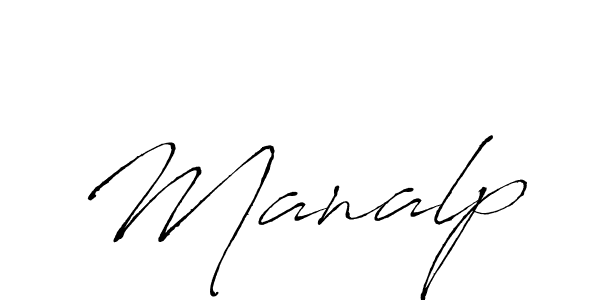 Create a beautiful signature design for name Manalp. With this signature (Antro_Vectra) fonts, you can make a handwritten signature for free. Manalp signature style 6 images and pictures png